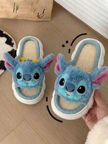 Disney Women Home Slippers - Navy Blue - View 1