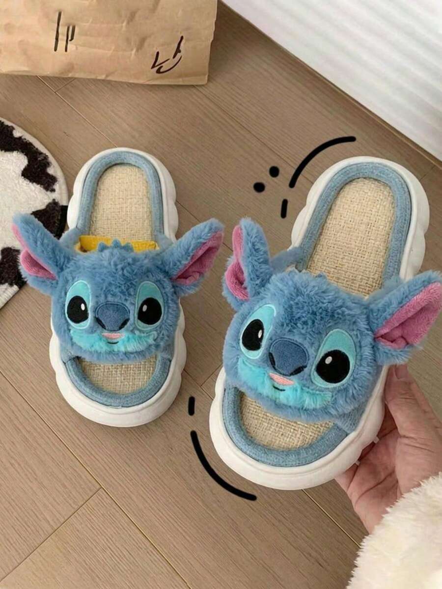 Disney Women Home Slippers - Navy Blue - View 1