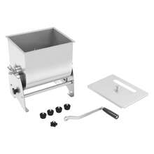 Manual Meat Mixer Capacity Stainless Steel Hand Crank Meat Mixer - 22LBS - View 7