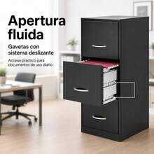 Filing Cabinets - Black - View 7