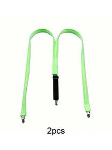 1pc LED Luminous Suspenders, Music Themed Glowing LED Suspenders, Holiday Party Decorations, Halloween & Christmas Decor, Party Supplies, Cool Accessories - Multicolor - View 20