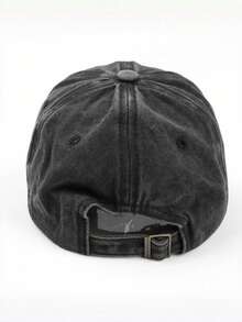1pc Women's Baseball Cap, White Heart Embroidery, Vintage Style, Adjustable Strap, Comfortable & Breathable, Suitable For Daily Wear, Outdoor Activities And Fashion Street Style - Beige - View 5