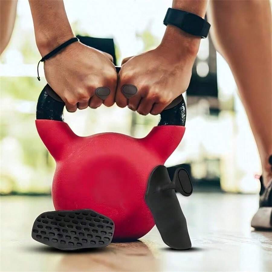 3-Piece Grip Strength Trainer Set - Includes 2 Non-Slip Pads And Zipper Storage Bag, Cute Fitness Gift For Women, Suitable For Home Gym And Post-Workout Recovery - Multicolor - View 1