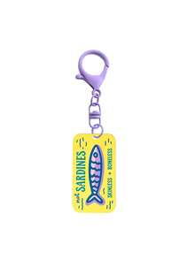 Cartoon Sardines Acrylic Keychain, Bag Charm, Backpack Pendant, Personalized Accessory, Suitable For Students, Girls, Young People, Perfect For Birthday, Party, Holiday Gifts, Decorate Keys, Backpacks, Shoulder Bags, Commute, Travel, Outfit Accent, Multi-Color Retro Fun Rotating Buckle Creative Accessory Small Gift - Multicolor - View 17
