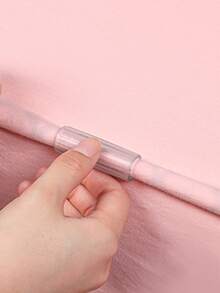 Bed Skirt Pins & Clips - Transparent - View 1