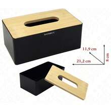 Ceramic/PP Bathroom Accessory Set With Bamboo Lid, Soap Dispenser,Cotton Swab Storage Jar& Bamboo Lid Tissue Box, Modern Nordic Bathroom Countertop Decor, Easy To Wipe Clean,Kitchen Soap Dispenser - Bathroom Series - View 14