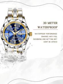 BINBOND Top Brand Fashion Women Quartz Watch Luxury Waterproof Watches Week Date Clock Sport Casual Busines Women Wristwatch - one-size - View 8