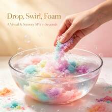 PGPJ Ramuan Bom Mandi Ajaib, Botol Parfum Ajaib - Tabung Uji Bubuk Mandi Berbusa untuk Semua Orang - 1 Aroma Dikirim Secara Acak - Alat Eksperimen Laboratorium Sains yang Menyenangkan untuk Bak Mandi - Set Hadiah Spa Perawatan Diri Mewah untuk Relaksasi, Set Hadiah Spa Natal - warna lembayung muda - View 6