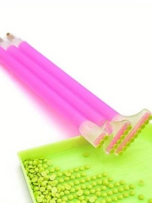 مجموعة أدوات رسم الماس 5D DIY كاملة 11/20 قطعة (تشمل صندوق وأقلام متعددة الأحجام) - مجموعة حرفية محمولة، مناسبة لعشاق الحرف اليدوية البالغين - A - مشاهدة 5