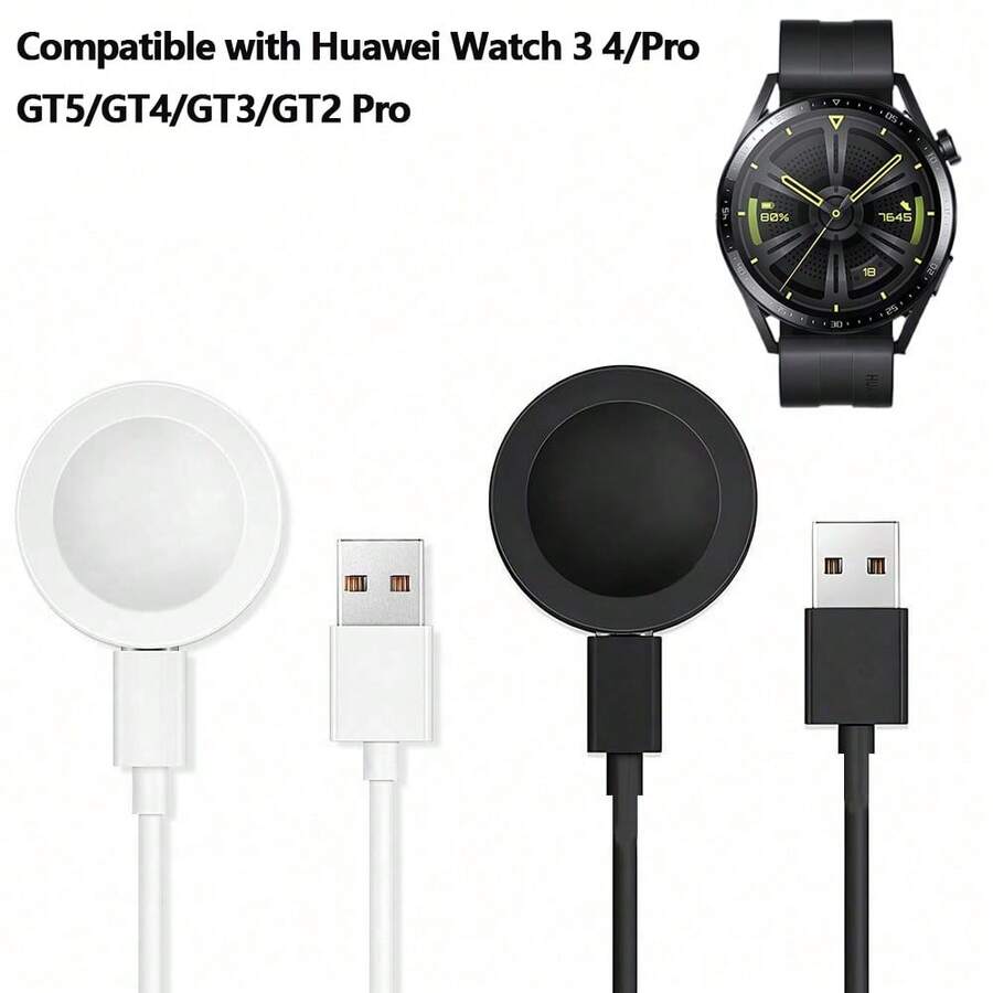 通用磁吸快充线,兼容华为 Watch 3、4、GT5、GT4、GT3、GT2 Pro、GT Runner、荣耀 Magic 智能手表 - 查看 1