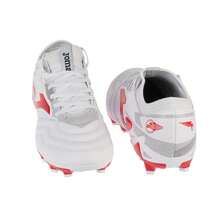 Joma Powerful 2502 FG - White Men Sports Shoes - White - View 5