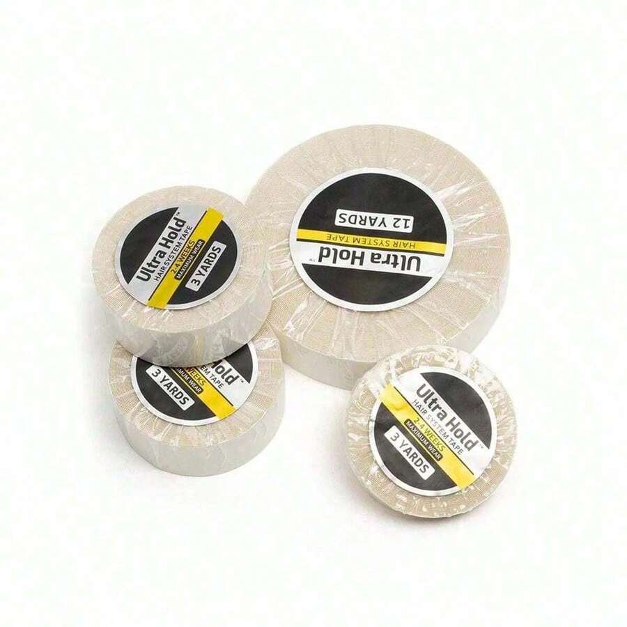 Super Strong Hair Fixing System Double Sided Tape, Used For Hair Extensions, Wigs, Hair Pieces, White Powerful Adhesive Tape - View 1
