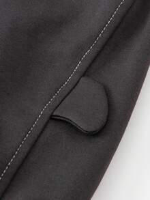 mini bala Unisex Baby Kids Belly‑Friendly Balloon Pants Loose Comfortable Long Trousers For Autumn - Iron Gray - View 7