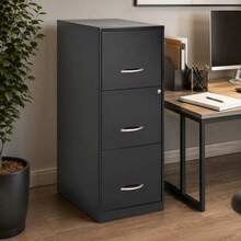 Filing Cabinets - Black - View 9