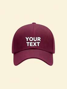 1pc Customized Children's Baseball Cap, Personalized Name And Pattern Printing, Sun Protection, Sports Suitable, UV Protection, Spring And Autumn Cycling Hat, Letter Element, Cute And Colorful, Casual Style, Baby Gift, Suitable For Daughter, Son, Children's Day Gift, Halloween Gift - Multicolor - View 10