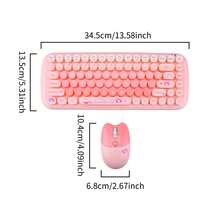 MOFII Candy 2.4G Wireless Keyboard And Mouse Combo, Round Keycaps Keyboard Mouse Set, Batteries Not Included For Laptop Desktop Home Office - View 10