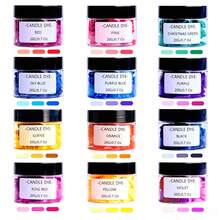 20g/0.705oz Candle Dye For Wax - 12 Colors Candle Wax Dye For Candle Making, Candle Wax Color Dye,Candle Dye For Making Candles, Candle Making Supplies For DIY Candles - Multicolor - View 2