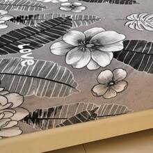 1pc Printed Plush Fitted Sheet, Soft Skin-Friendly Warm Mattress Cover, Full Wrap Fitted Sheet For Autumn/Winter - Multicolor - View 4