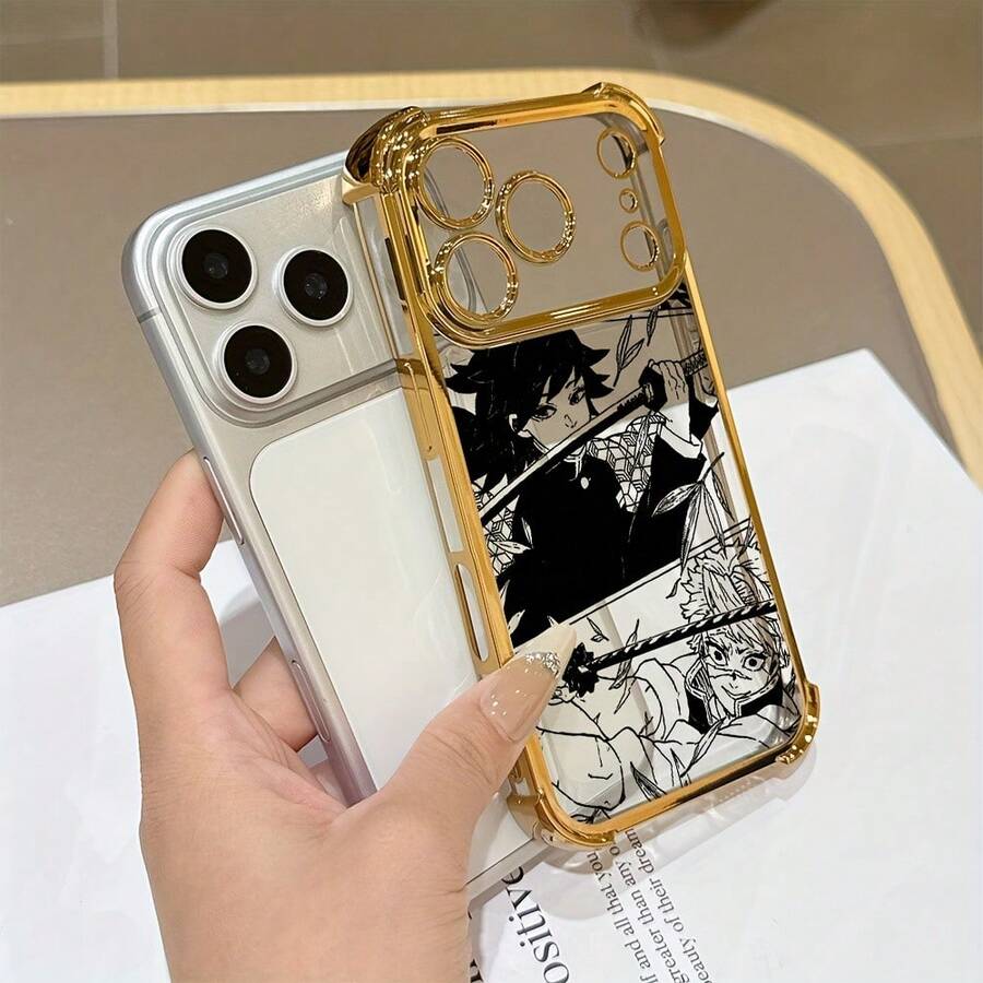Elegante diseño de funda para teléfono con un personaje de cómic ...