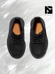 Timberland 6" Premium Waterproof BootBlack (GS)– Women's Lifestyle Sneakers – Shoes For Woman -Vintagen - Boots, Shock-Absorbing Comfort, Lightweight Durable Build, Outdoor Walking To Street Casual Wear - Back To School - TB112807 001 - 黑色磨砂皮 - 查看 3