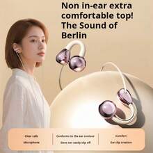 Earphone Jepit Baru, Jepitan Modis, Pas dan Aman untuk Melompat, Dilengkapi Mikrofon, Cocok Sebagai Hadiah, Tersedia Berbagai Warna, Untuk Lompat Tali, Lari, Olahraga dan Latihan - View 10