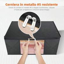 Fabric Storage - Gray - View 3