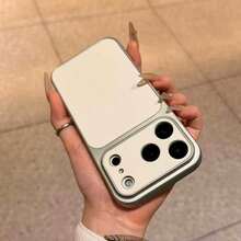Luxury PU Leather Phone Case Compatible With 17 Pro Max 15/14/13/17/12/11 Shockproof Protective Cover Gift Suitable - White - View 2
