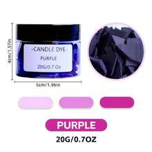 20g/0.705oz Candle Dye For Wax - 12 Colors Candle Wax Dye For Candle Making, Candle Wax Color Dye,Candle Dye For Making Candles, Candle Making Supplies For DIY Candles - Multicolor - View 11
