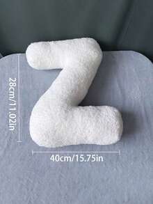 1pc White Creative DIY Letter Throw Pillow, Freely Combine The Letters You Want, Soft And Comfortable Pillow Cushion, High-Quality Home Decor, Can Be Decorated According To Needs, Ideal Creative Gift For Holidays, Birthdays, Halloween, Christmas - 40*35*10 - View 29