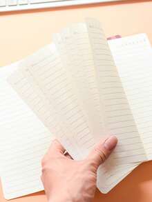 Cuaderno Espiral A5 60 Hojas, Bloc de Notas Portátil con Protección Ocular Gruesa, Páginas Interiores Rayadas para Estudiantes de Primaria, Serie de Flores de Dibujos Animados Lindos, Envío Aleatorio de 1 Pieza - Multicolor - Ver 2