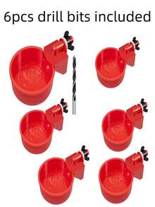 36/12/6 Chicken Waterer | Large Automatic Poultry Drinker For Chickens, Turkeys, Ducks, Geese, Rabbits, And Other Birds | Leak-Proof Poultry Waterer - Multicolor - View 9