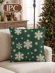 1/2pcs Christmas Print Pillowcase, Pillow Cover (No Filling), Single-Sided Print, Multi-Purpose, Breathable, Anti-Pilling, Comfortable, Machine Washable, Suitable For Sofa And Car Pillows, Bedroom Decor, Autumn Home Decor - Multicolor - View 14