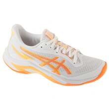 ASICS Netburner Ballistic FF 3 - White Women Sports Shoes - white 2 - View 1