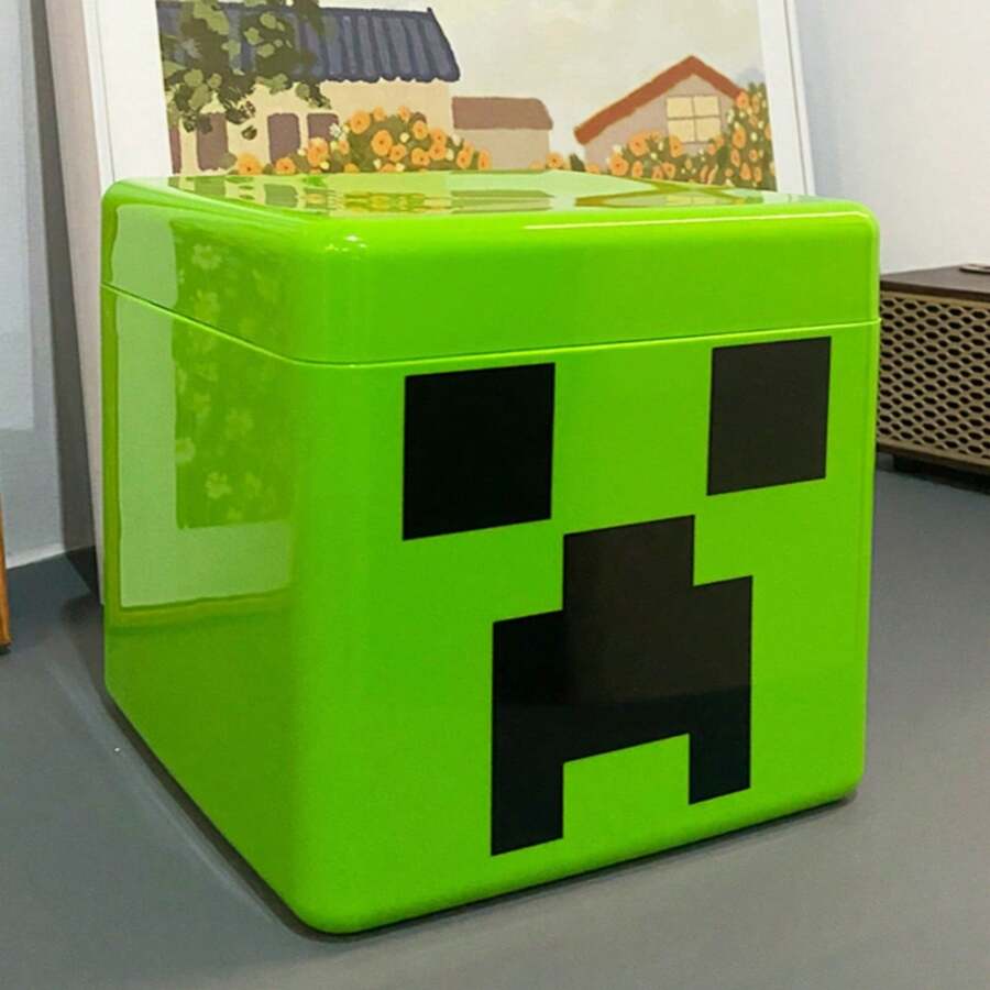 صندوق تخزين مغناطيسي Minecraft Pixel Game MC TNT لبناء العالم، لعبة مجسمات صغيرة Mini Figure، صندوق تخزين مغناطيسي Mini World، ملحق مناسب للهدايا والمجموعات والاستخدام اليومي - متعدد الألوان - مشاهدة 1
