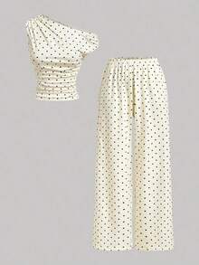 Women Two-Piece Outfits - Color as Pic - View 4