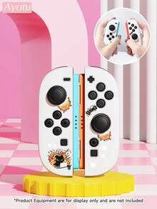 Ayotu Suitable For 2025 New Switch 2 Cartoon Black Cat Theme Game Console Shell And Accessories, Set Includes Protective Case, Storage Bag, Joy-Con Controller Protective Cover And Other Various Style Accessories, Ideal Choice For Back To School Gift. - View 13