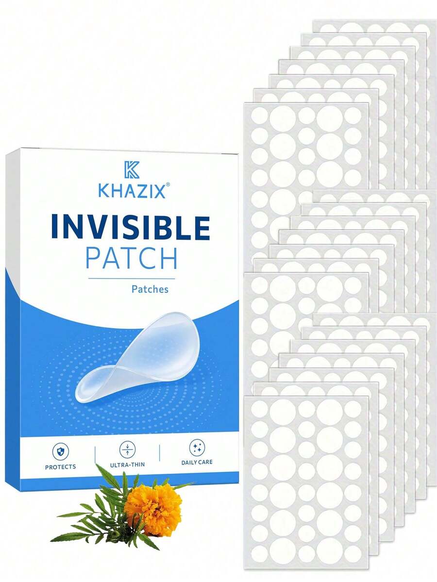 720pcs Skin Care Tool Transparent Adhesive Patches, Comfortable Breathable, Firm Adhesion Invisible Waterproof - View 1