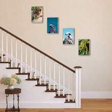 Mosearon 1pc/2pcs/3pcs/4pcs A3 Photo Frame, Classic Silver Rectangular 30x40cm Picture Frame, A4 Photo Frame, Poster Frame, No Mat, Suitable As Vacation Gift For Friends And Family, Can Be Hung Horizontally Or Vertically - Silver - View 7