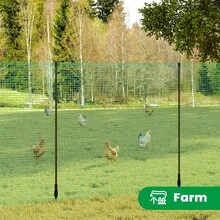 Tissu de clôture et filet d'ombrage - Vert - Voir 3
