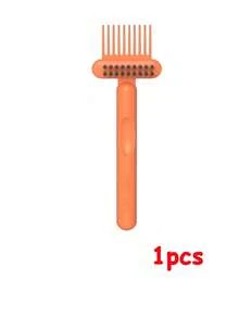 3/2/1pc Set Hair Comb Cleaning Brush, 2-In-1 Comb Cleaning Tool, Hair Comb Cleaner, Mini Hair Comb Cleaning Rake, Efficient Hair Comb Cleaner, Compact And Portable, Suitable For Travel, Unisex, Home Travel Salon Use, Effectively Removes Hair And Dust, Hair Styling Tool - Multicolor - View 8