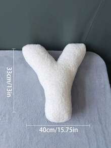1pc White Creative DIY Letter Throw Pillow, Freely Combine The Letters You Want, Soft And Comfortable Pillow Cushion, High-Quality Home Decor, Can Be Decorated According To Needs, Ideal Creative Gift For Holidays, Birthdays, Halloween, Christmas - 40*35*10 - View 32