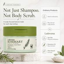 Ladoverna 1 Jar Rosemary Scent Scalp Scrub Deep Cleansing Exfoliating For Daily Scalp Care - ROSEMARY - View 5