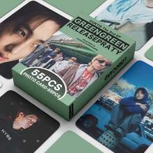 55pcs C ORTIs New Album GREENGREEN K-POP Star LOMO Collectible Photocard - Paper - View 1