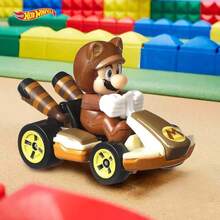 Mattel Hot Wheels Mario Kart Collection Vehicle Skala 1:64 Die-Cast Tema Resmi Film Klasik Lintasan Balap Geser Statis Inersia Mainan Mobil Paduan Logam 1 buah - MultiWarna - View 4