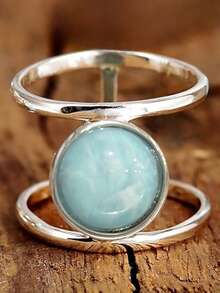 1pc Charming Ring Women Wedding Engagement Party Jewelry Valentine's Day Gift - 1# - View 14