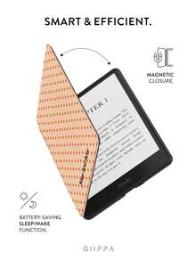 GIIPPA 1件客製化姓名 Kindle 電子閱讀器手持保護殼，具備自動喚醒/睡眠功能，輕巧便攜，相容於 Clara BW/Libra Colour/Clara Colour/Clara 2E、Paperwhite 10th/11th/12th、Kindle(Colorsoft)/10th/11th/12th 及其他熱門機型，Kindle 配件/Kindle 保護殼，返校禮物、畢業禮物、情人節禮物、生日禮物 - 彩色 - 查看 3