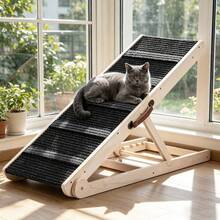 Adjustable 6 Heights Dog Pet Ramp Foldable Stairs Non-Slip Ramp For Car Bed Sofa - UK-c402601 - View 4