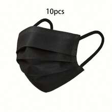 10/30/50/100pcs Disposable Face Masks, Multiple Colors Available, Skin-Friendly Soft, 3-Layer Protection, Elastic Ear Loops, Suitable For Home, School, Office, Outdoor And Camping - Multicolor - View 15