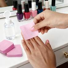 1200/600/5pcs Lint-Free Nail Cleaning Wipes, Gel Nail Polish Remover Pads, UV Gel Cleaning Wipes, Nail Polish Remover Wipes, Lint-Free Nail Polish Remover Pads, Pink Nail Cleaning Wipes, Bottle Neck Cleaning Pads, Eyelash Glue Remover Wipes, Nail Art Pads, Nail Art Magic Wipes, Super Absorbent Soft Non-Woven Fabric, Eyelash Extension Glue Cleaning, Nail Care, Nail Salon Supplies, Nail Art Tools, Home Nail Kit Accessories - Multicolor - View 8