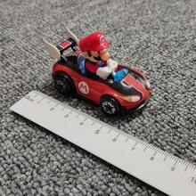 Mattel Hot Wheels Mario Kart Collection Vehicle Skala 1:64 Die-Cast Tema Resmi Film Klasik Lintasan Balap Geser Statis Inersia Mainan Mobil Paduan Logam 1 buah - MultiWarna - View 2